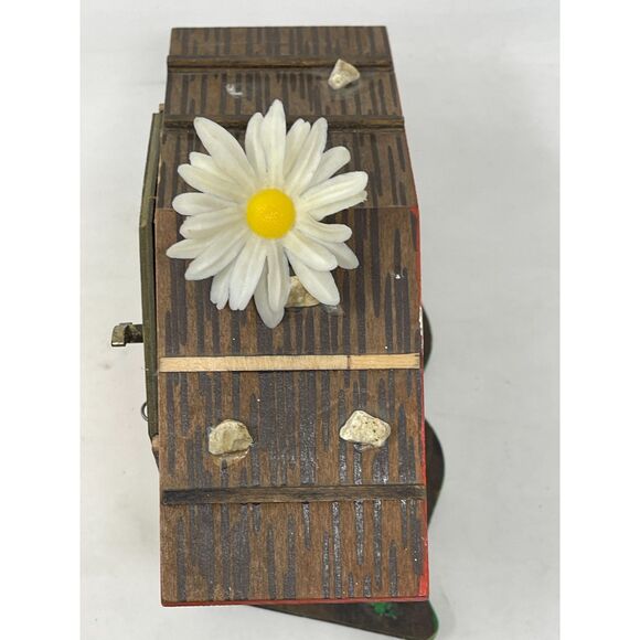 Vintage Toggili German Weather Musical House Zhivago Lara's Theme Chalet Swiss - Picture 2 of 11